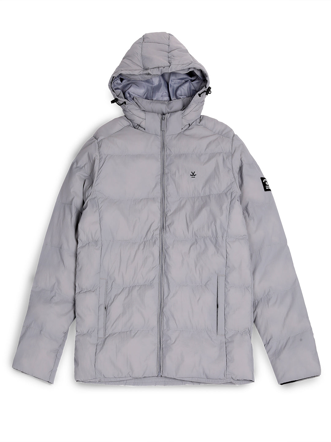 Detachable Hood Quilted Puffer Jacket