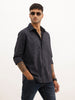Slim Fit Full Sleeve AOP Shirt | Dark Blue | WSH01FSSL7097W