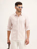 Slim Fit Textured AOP Shirt | Pink