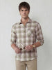 Classic Regular Fit Checkered Shirt | Green