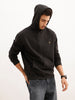 Classic Back Printed Hoodie | Black | WTSS7307M