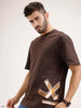 Oversized Fit T-Shirt | Brown
