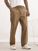 Solid Loose Fit Trouser | Khaki