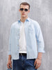 Solid Full Sleeve Regular Fit Shirt | Light Blue