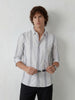Regular Fit Striped Shirt | White