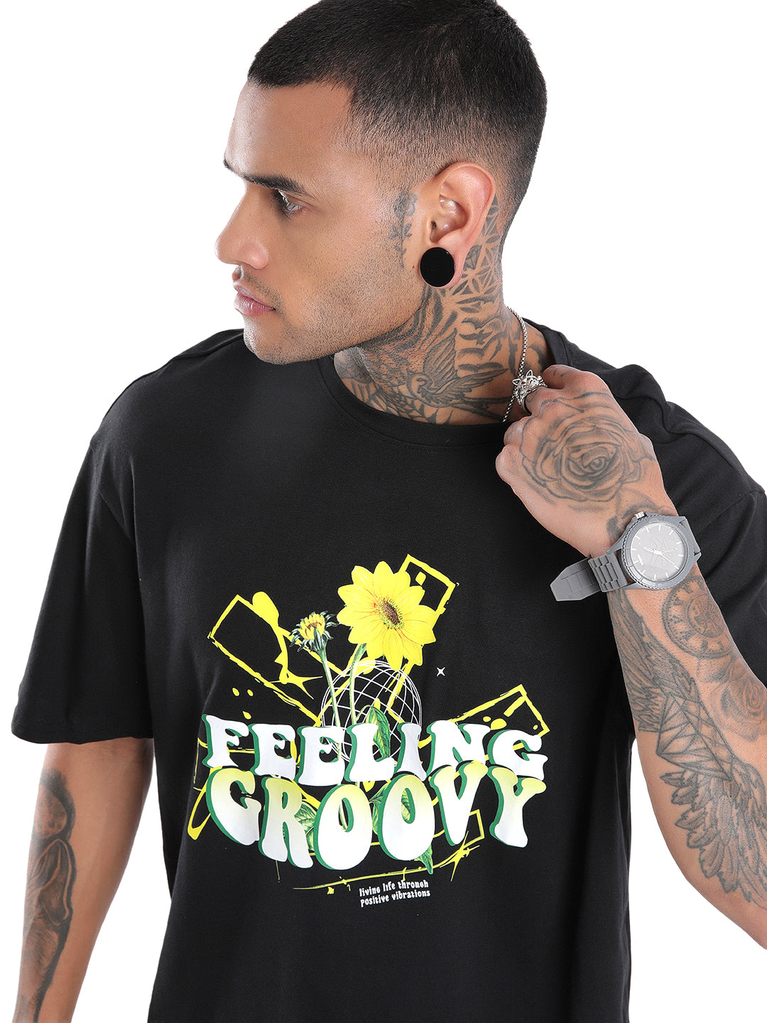 Feeling Groovy Oversized T-Shirt