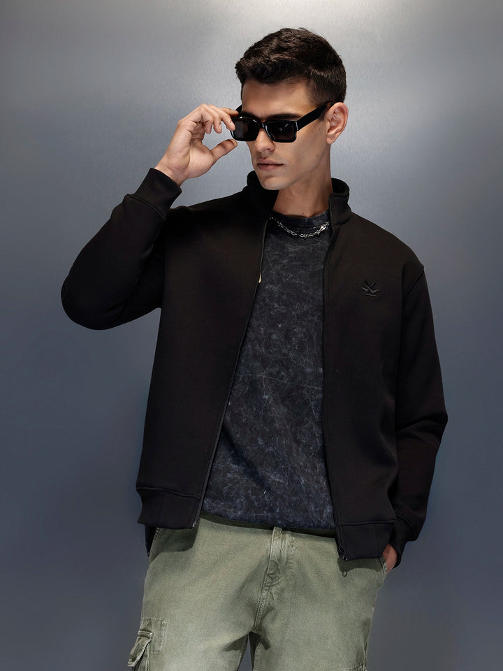 Men's casual comfort fit jacket | Black