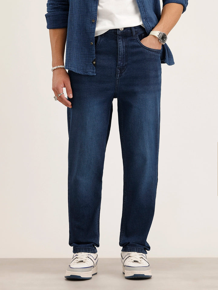Ankle Slim Fit Denim Jeans | Blue