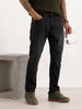 Washed Slim Fit Denim Jeans | Black