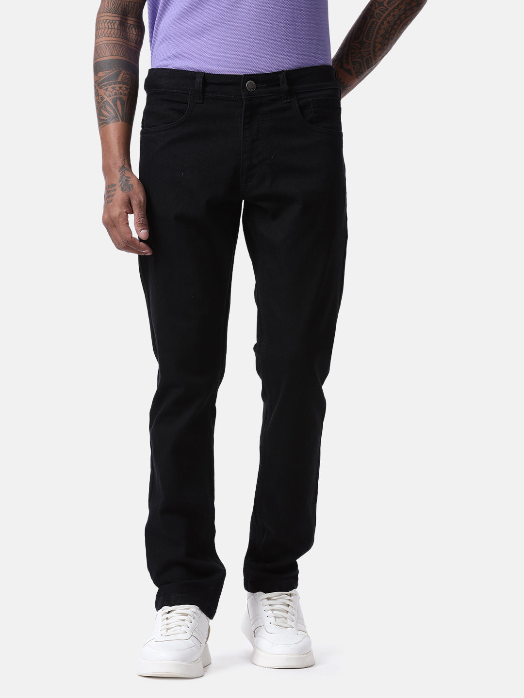 Black Slim Fit Classic Jeans