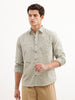 Classic Regular Fit Chekered Shirt  | Green