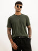 Core Basics Slim Fit T-Shirt | Essential  | Olive