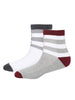 Bold Stretch Ankle Socks Pack of 2