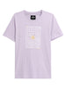 Purple Maze Printed T-Shirt