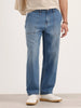 Loose Fit Denim Jeans | Blue