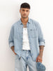 Classic Regular Fit Denim Shirt | Blue