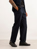 Solid Loose Fit Trouser | Navy Blue