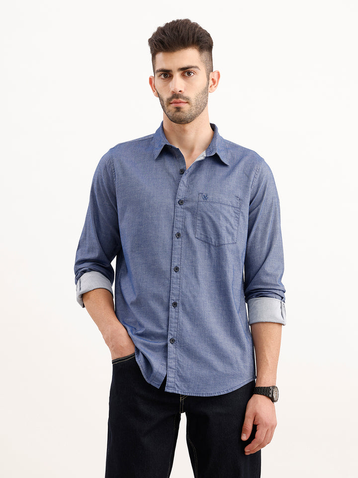 Classic Regular Fit Shirt | Blue