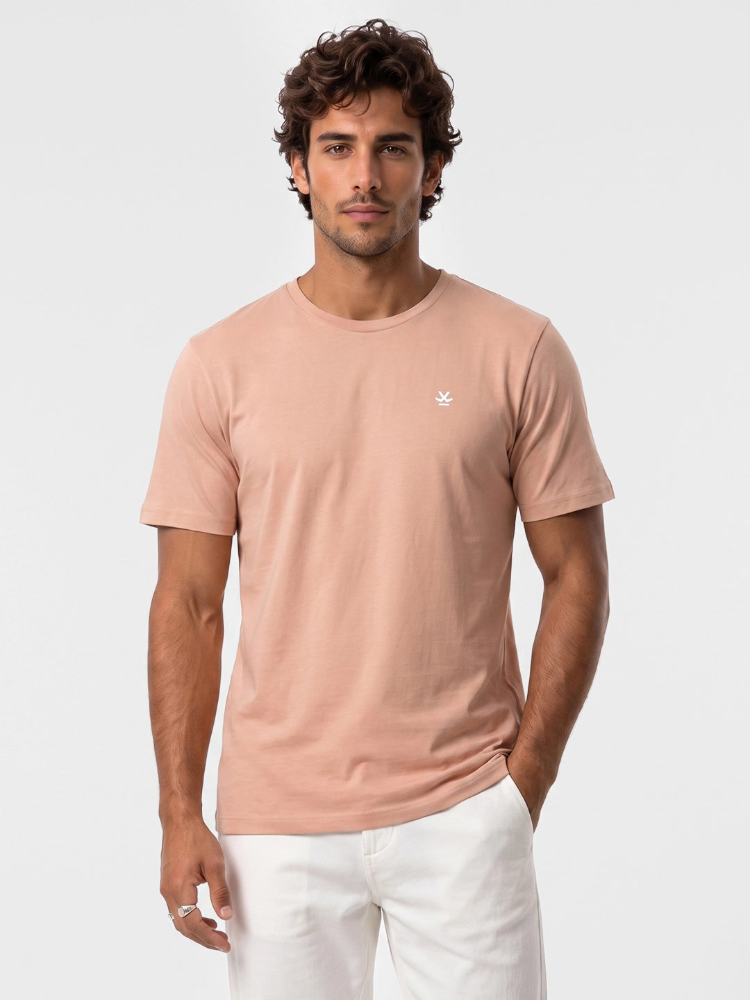 Solid Slim Fit T-Shirt | Grey