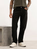 Solid Anti Fit Denim Jeans | Black