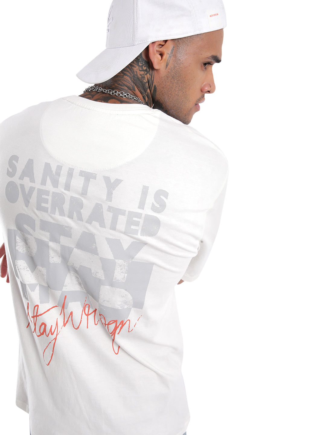 Sanity Is Overrated Printed T-Shirt