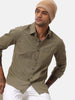 Olive Suave Solid Shirt