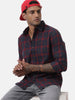 Red Suave Checked Shirt