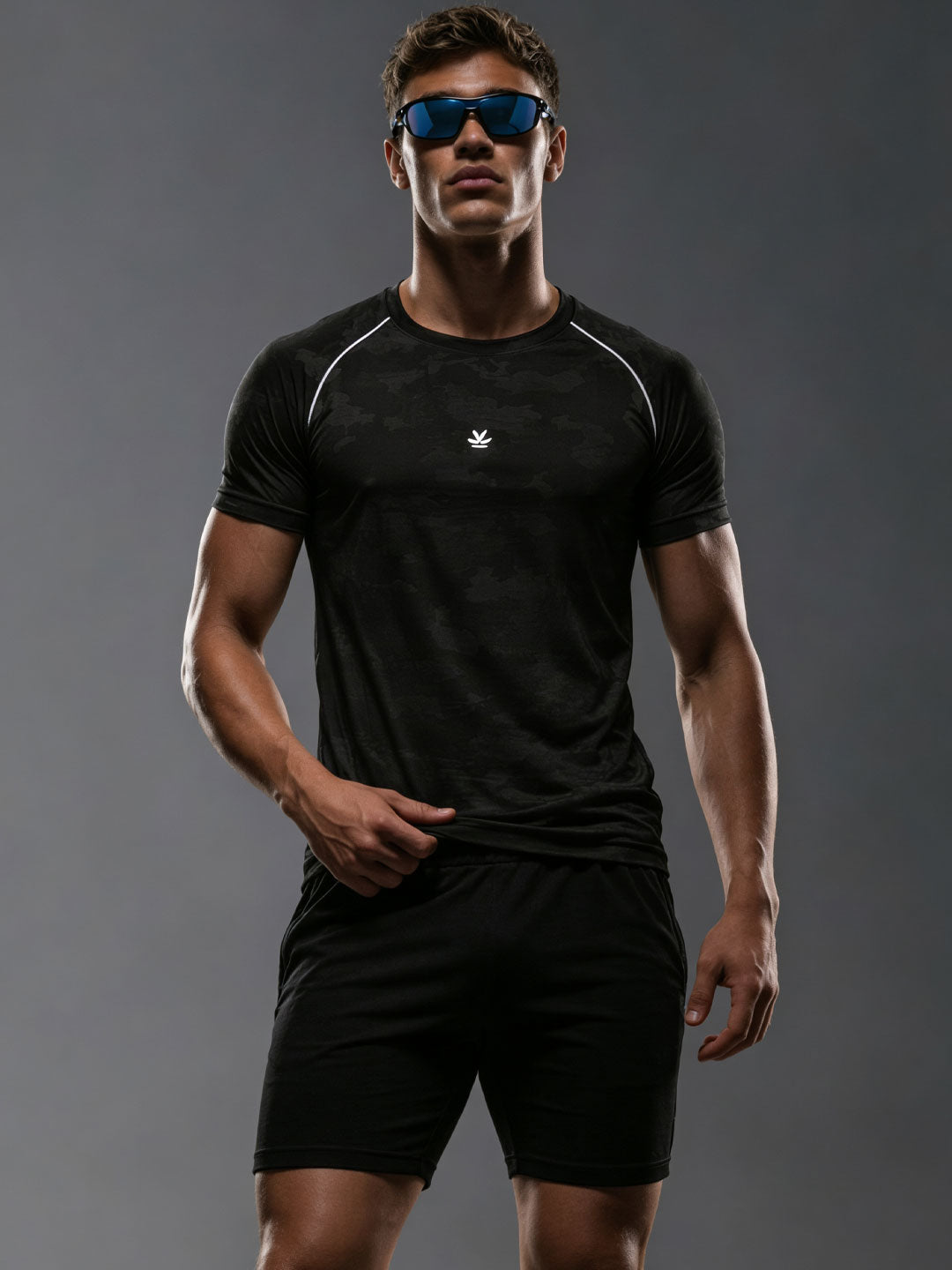 Stealth Camo Active Tee | Active |  Black
