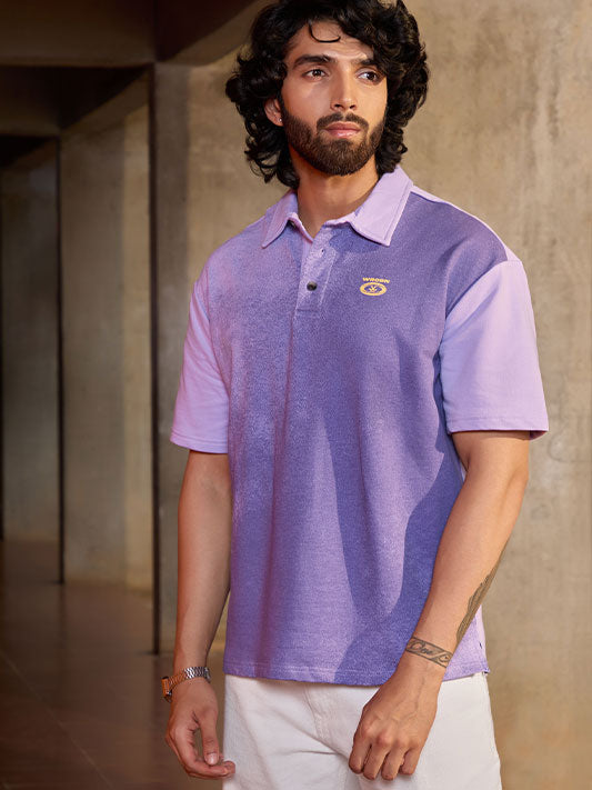 Purple Shadow Polo T-Shirt