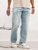 Anti Fit Faded Denim Jeans | Light Blue