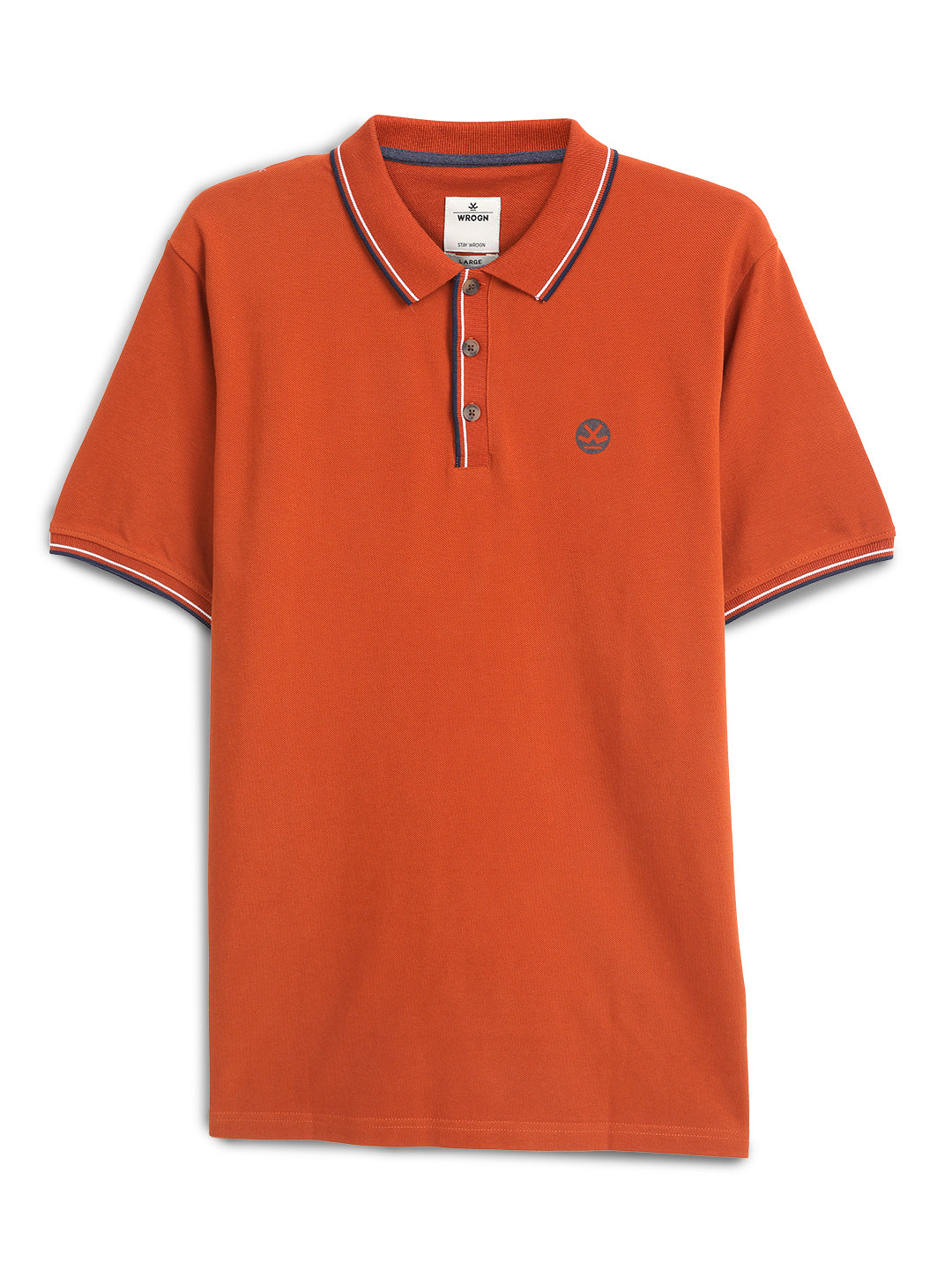 Rust Tipping Polo T-Shirt