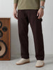 Loose Fit Denim Jeans | Brown