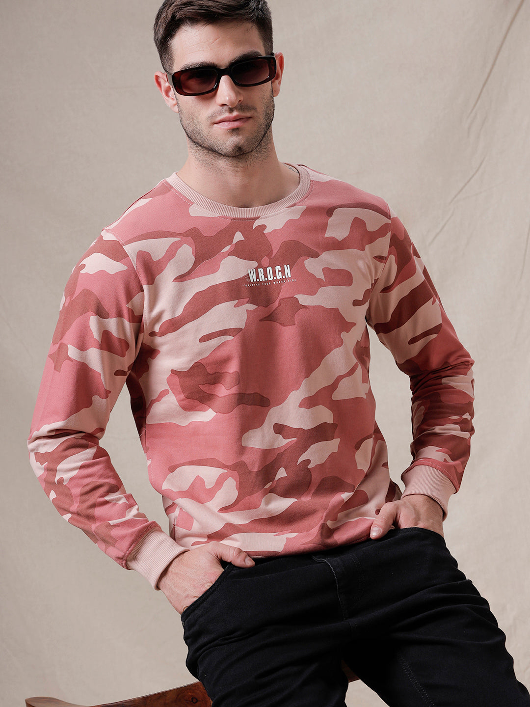 Pink Camo Comfort Pullover