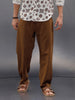Men’s Loose Fit Washed Denim | Khaki