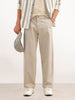 Solid Loose Fit Trouser | Off White | WTR0100LS5082W