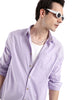 Purple Poplin Classic Shirt