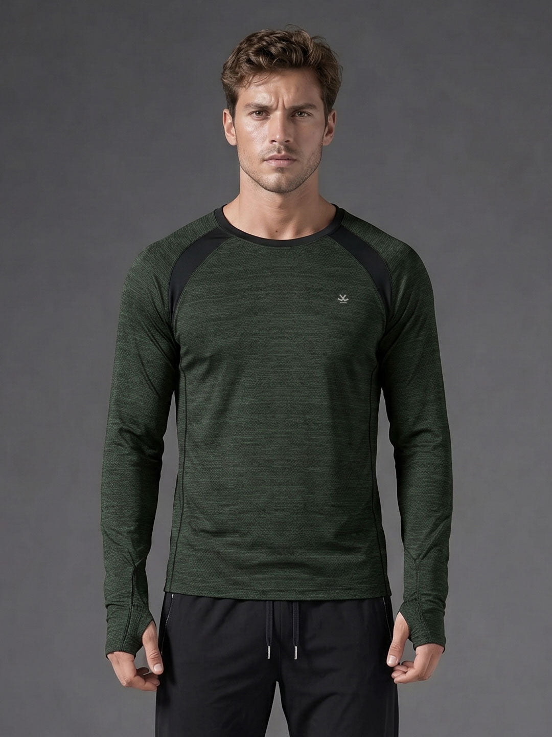 Full Sleeve Performance Tee | Active |  Olive