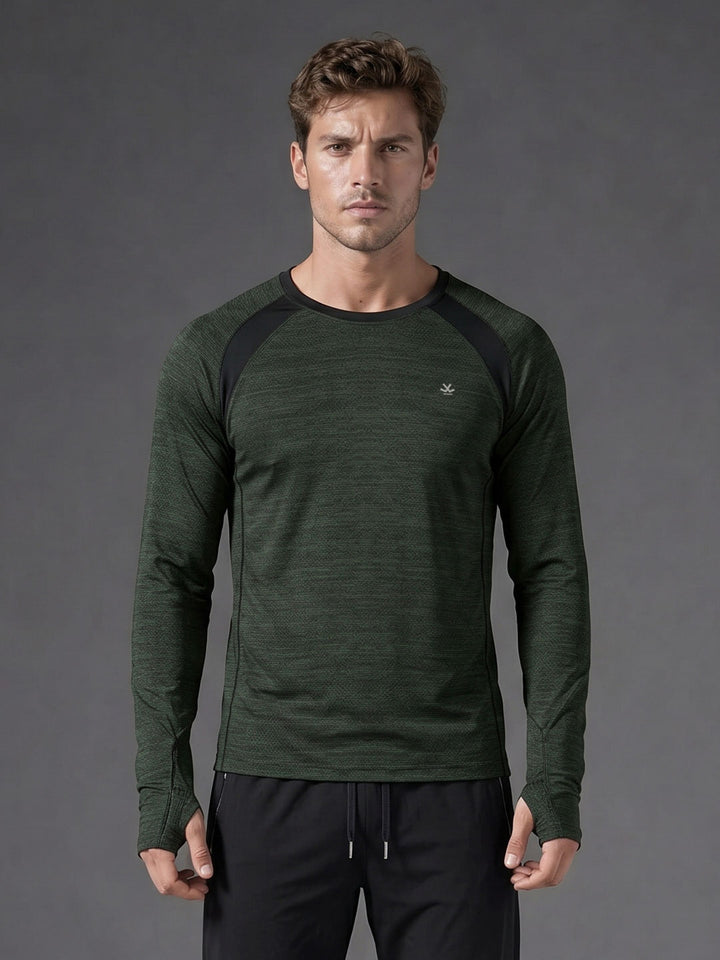 Full Sleeve Performance Tee | Active |  Olive