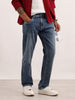 Faded Straight Fit Denim Jeans | Blue | WJN0200SR2223S