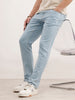 Solid Slim Fit Denim Jeans  | Light Blue