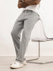 Solid Straight Fit Denim Jeans | Grey