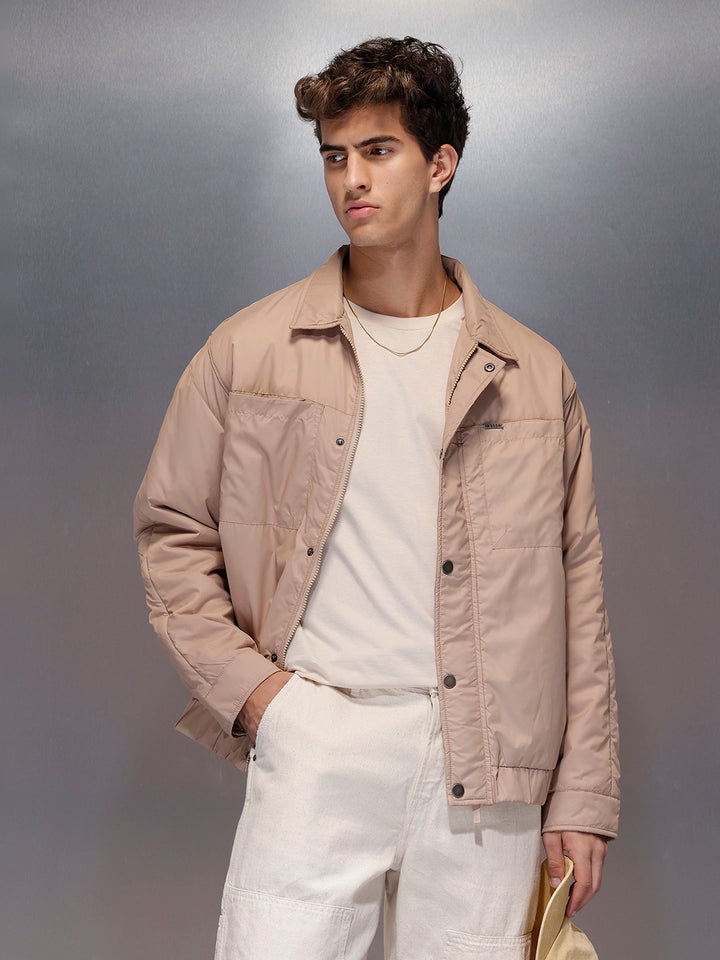 Lightweight Quilted Casual Jacket | Brown