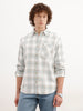 Regular Fit Checkered Shirt | Teal