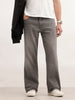 Faded Bootcut Denim Jeans | Grey