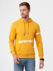 Mustard Fleece Casual Sweatshirt