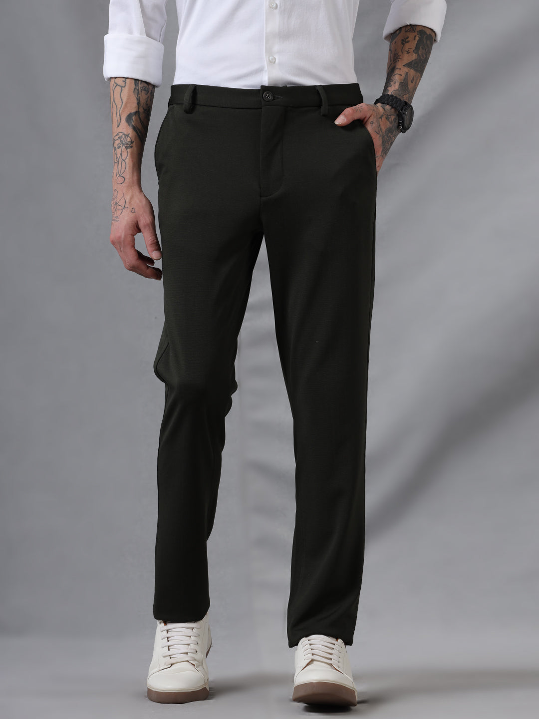 Stainless Steel Black Men's Trouser For Casual Wear And Formal Wear  Occasion, 20-40 Inch at Best Price in Una | Lakshita Garment