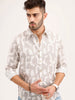 Regular Fit AOP Shirt | Grey