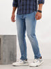 Slim Fit Faded Denim Jeans | Light Blue