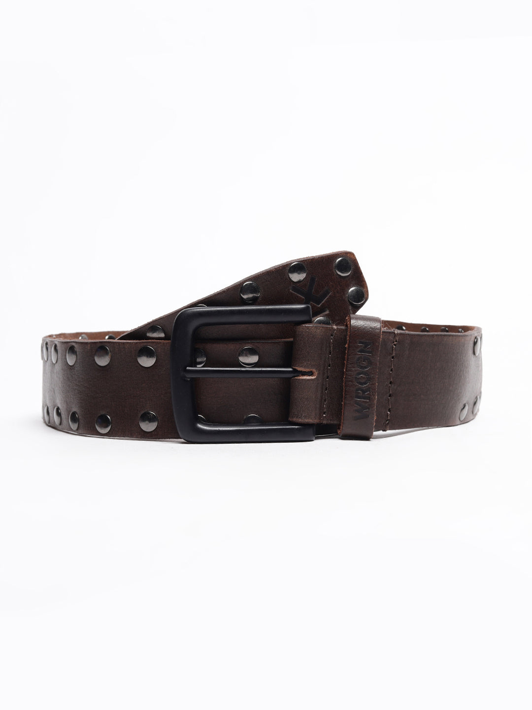 Studded Classic Leather Belt