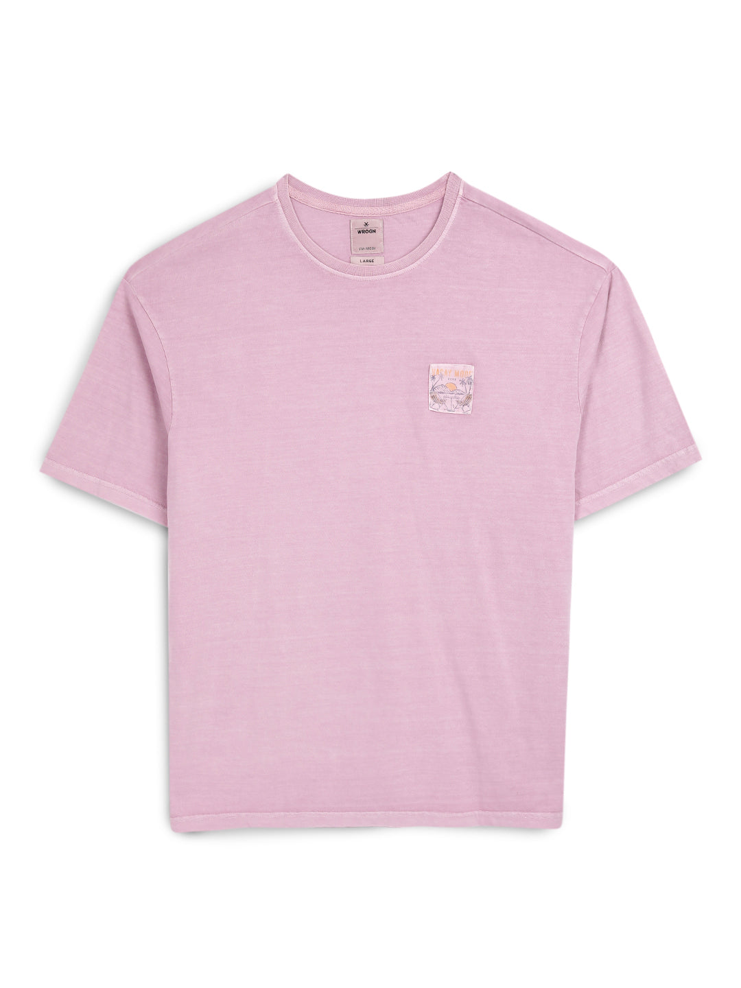 Travel Mode Pink Oversized T-Shirt